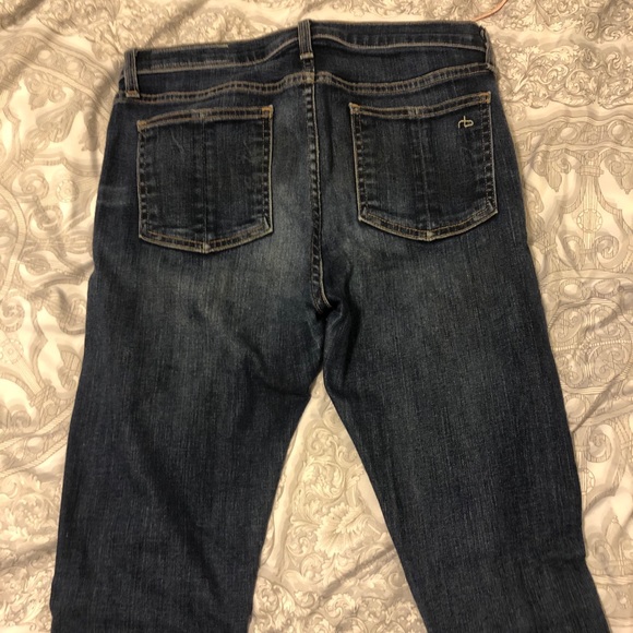Rag & bone dark/medium wash jeans - Picture 4 of 7